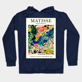 Matisse Museum of Modern Art Whimsical Abstract Print Hoodie